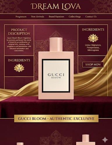 dreamlova (27) Gucci bloom - Authentic Exclusive