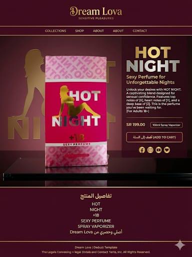 Hot Night Sexy Perfume