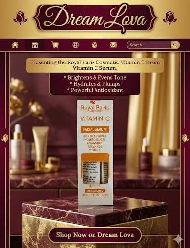 dreamlova (31) Royal Paris Cosmetics Vitamin C