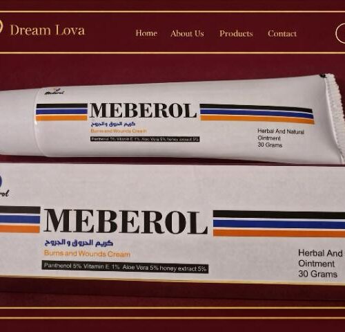 Meberol كريم الحروق والجروح