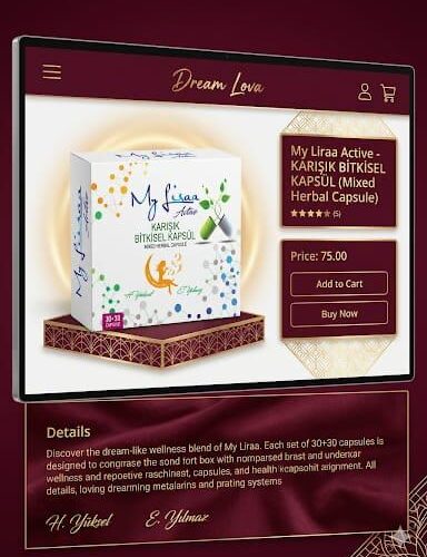 dreamlova (9) ماي ليزا أكتيف - كبسولات عشبية