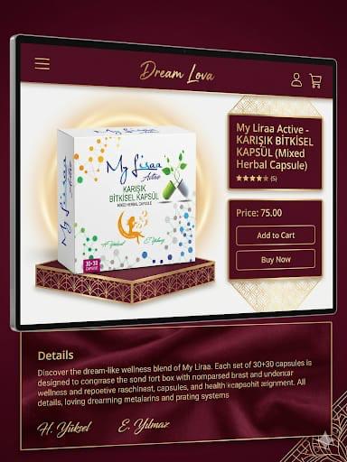 dreamlova (9) ماي ليزا أكتيف - كبسولات عشبية